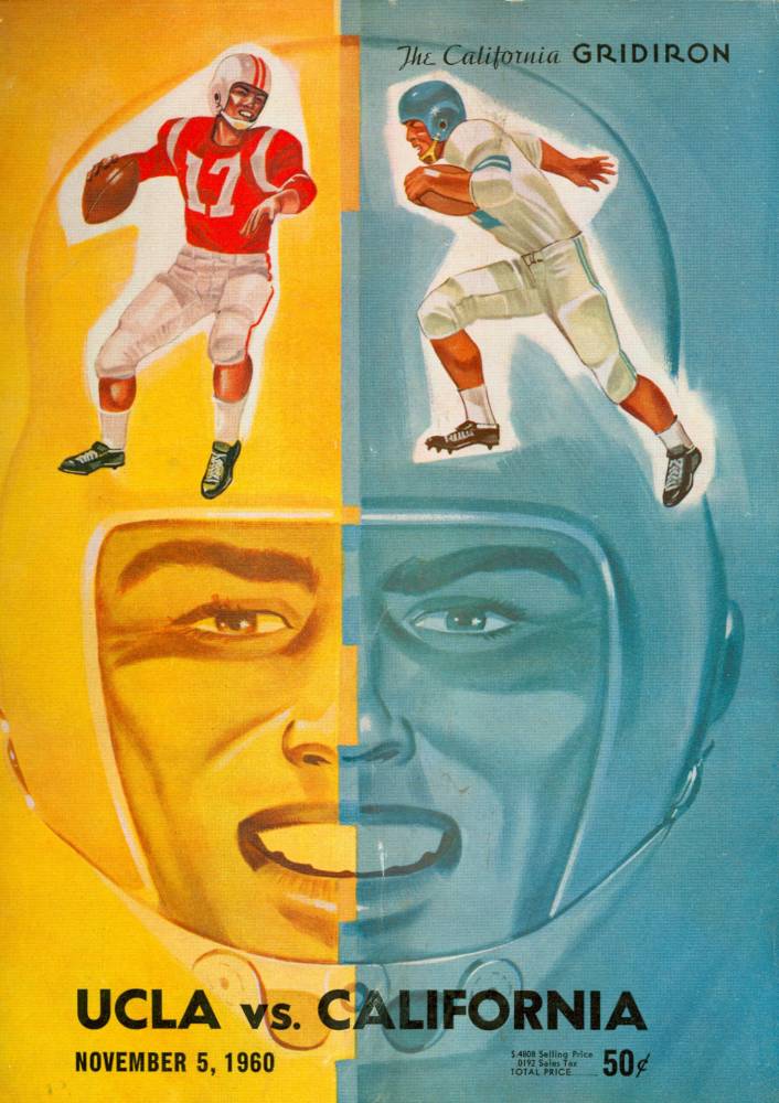 1960 Goal Post UCLA at Cal Cover