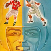 1960 Goal Post UCLA at Cal Cover