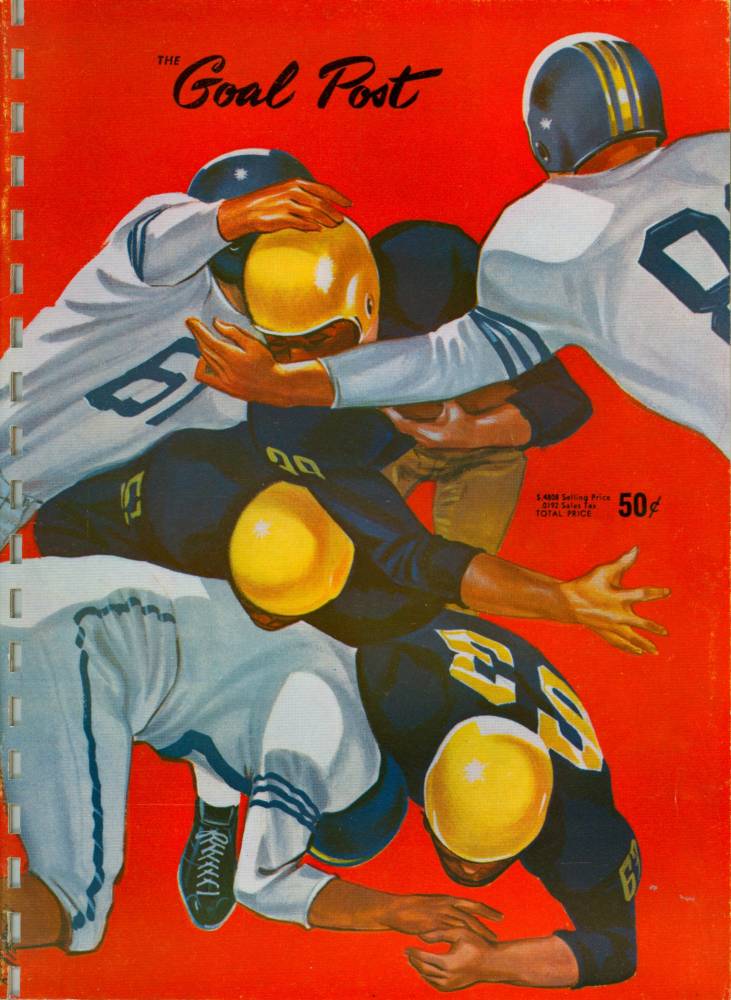 1960 Goal Post UCLA vs. Air Force Cover