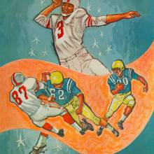 1960 Goal Post UCLA vs. Duke Cover