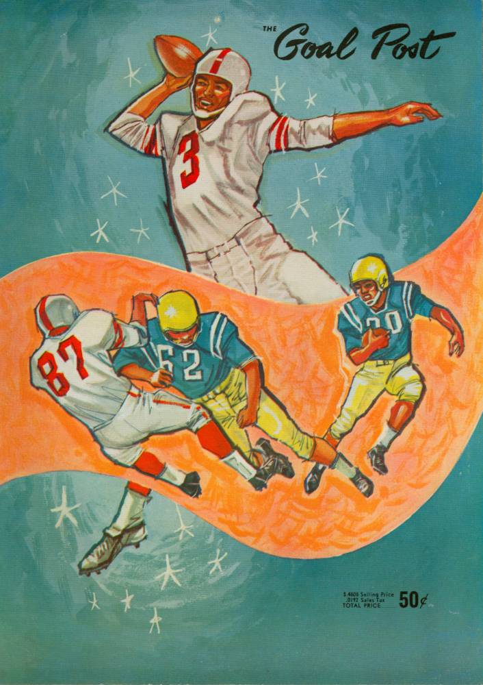 1960 Goal Post UCLA vs. Duke Cover