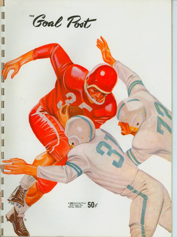 1960 Goal Post UCLA vs. NC State Cover