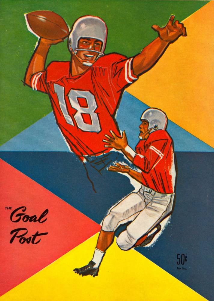 1960 Goal Post UCLA vs. Pittsburgh Cover