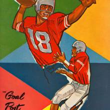 1960 Goal Post UCLA vs. Pittsburgh Cover