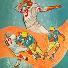 1960 Goal Post UCLA vs. Stanford Cover