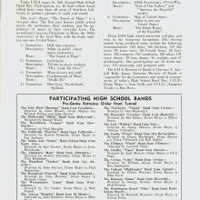 1961 1014 Goal Post Vanderbilt Band Page