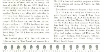1962 Football Programs