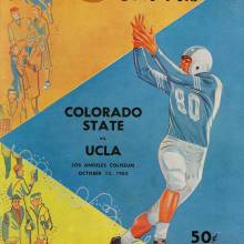 1962 Goal Post UCLA vs. Colorado State Cover