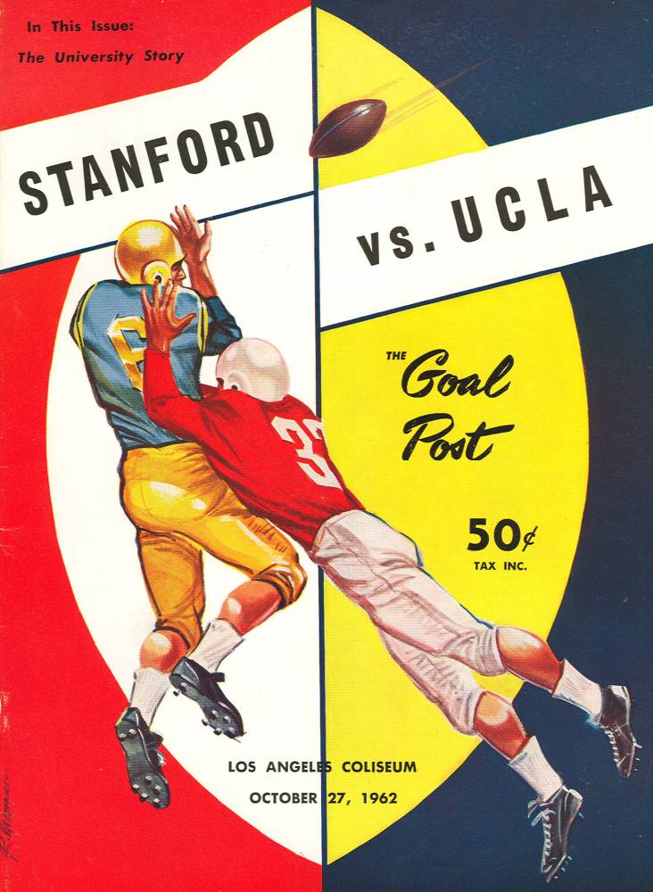 1962 Goal Post UCLA vs. Stanford Cover