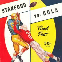 1962 Goal Post UCLA vs. Stanford Cover