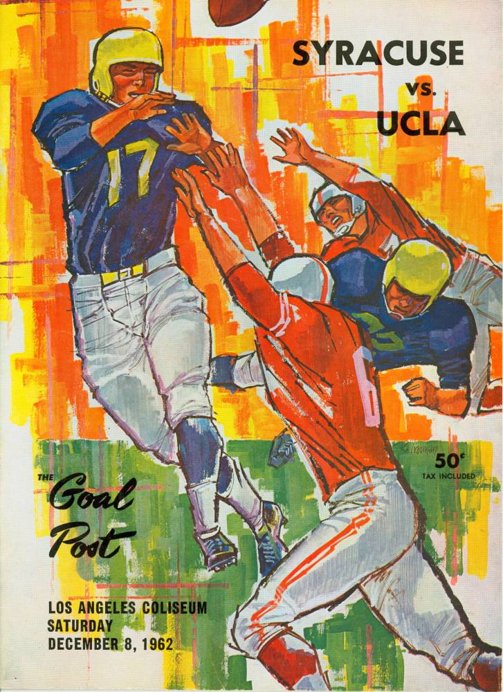 1962 Goal Post UCLA vs. Syracuse Cover