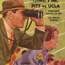 1963 Goal Post UCLA vs. Pittsburgh Cover