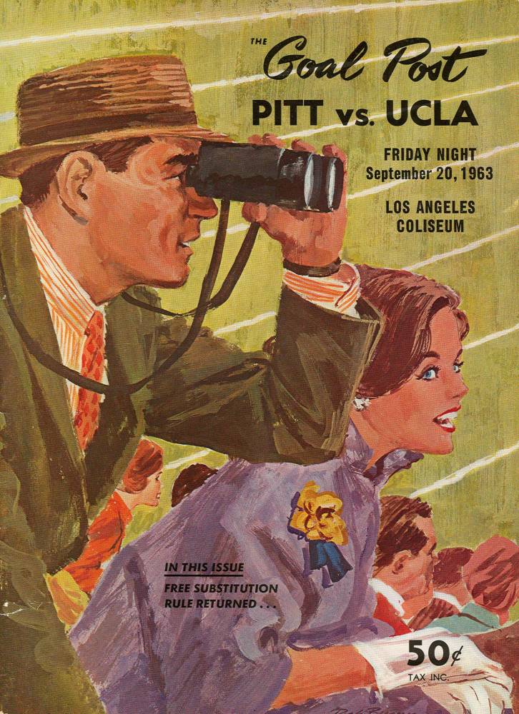 1963 Goal Post UCLA vs. Pittsburgh Cover