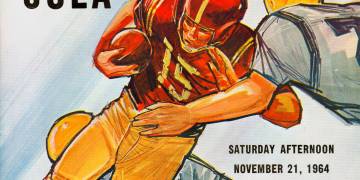 1964 UCLA vs. USC Football Program