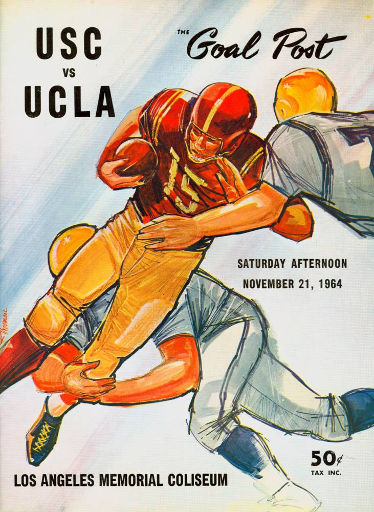 1964 Goal Post UCLA vs. USC Cover