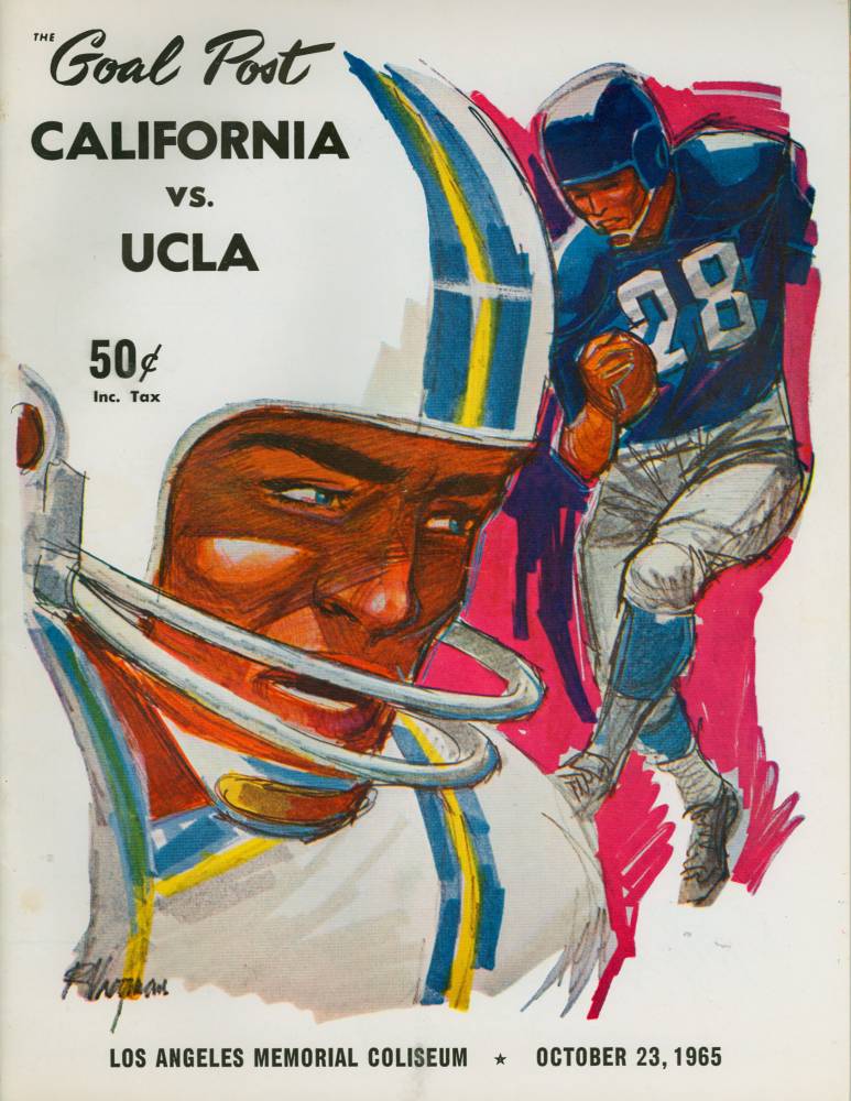 1965 Goal Post UCLA vs. Cal Cover