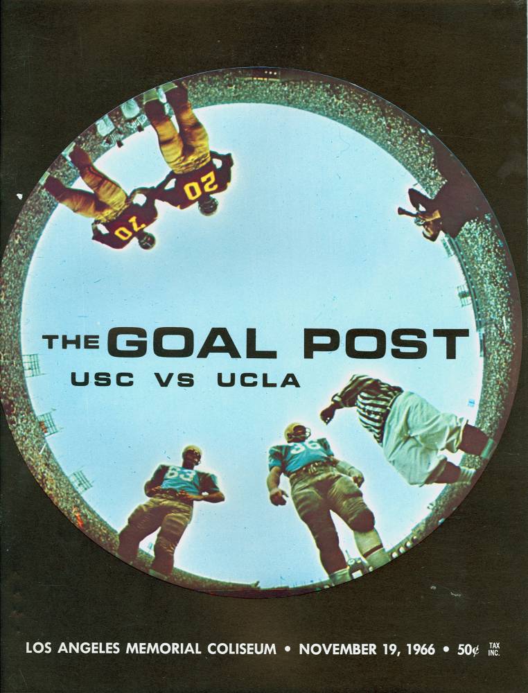 1966 Goal Post UCLA vs. USC Cover