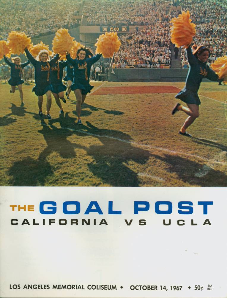 1967 Goal Post UCLA vs. Cal Cover