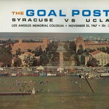 1967 Goal Post UCLA vs. Syracuse Cover