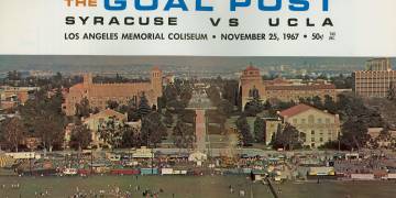 1967 UCLA vs. Syracuse Football Program