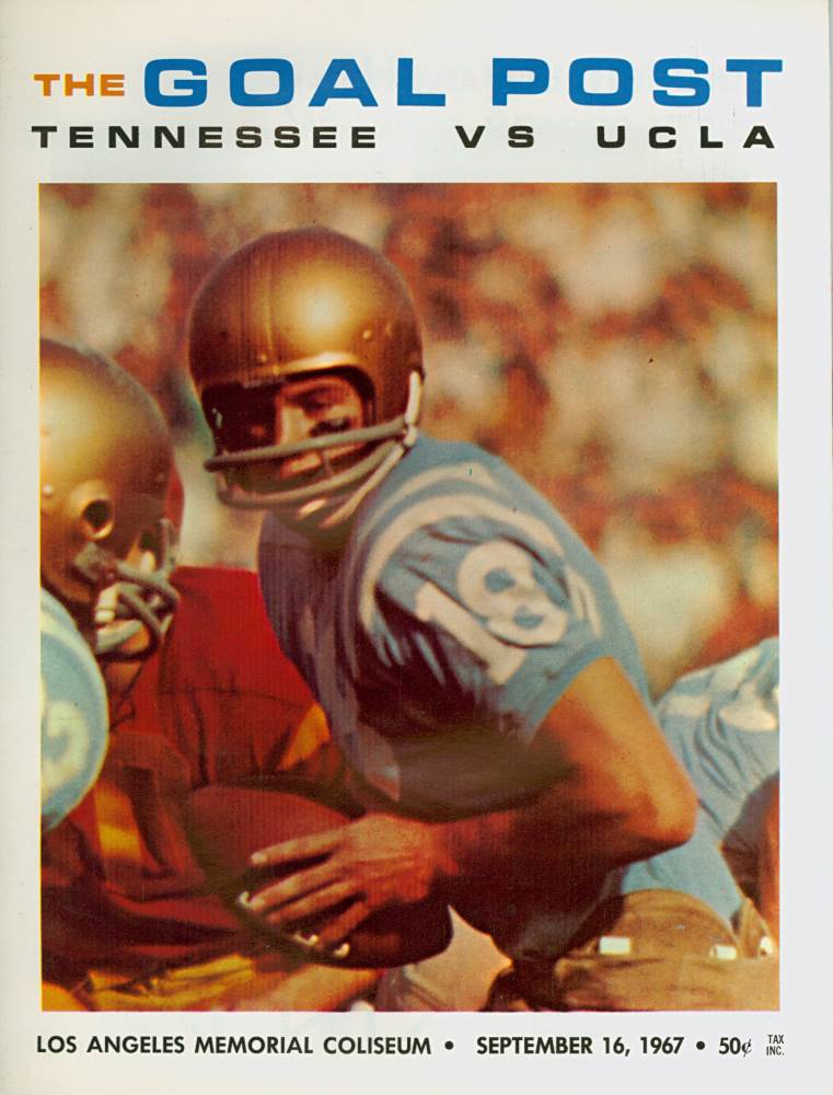 1967 Goal Post UCLA vs. Tennessee Cover