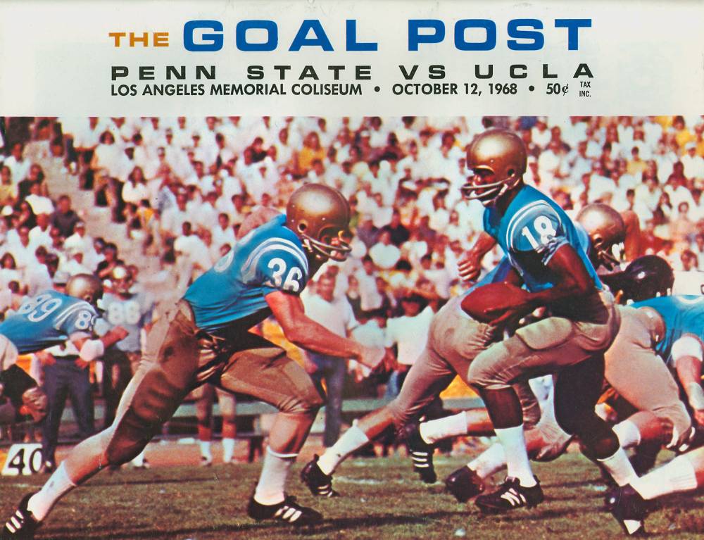 1968 Goal Post UCLA vs. Penn State Cover