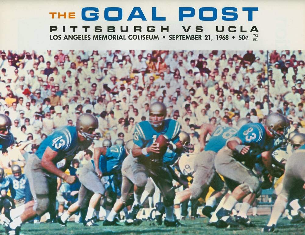 1968 Goal Post UCLA vs. Pittsburgh Cover