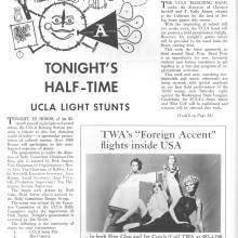 1968 Goal Post UCLA vs. Pittsburgh Band Page 1