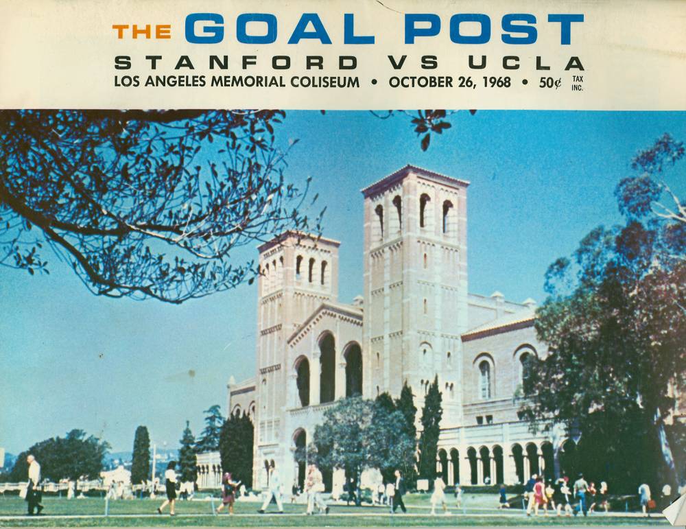 1968 Goal Post UCLA vs. Stanford Cover