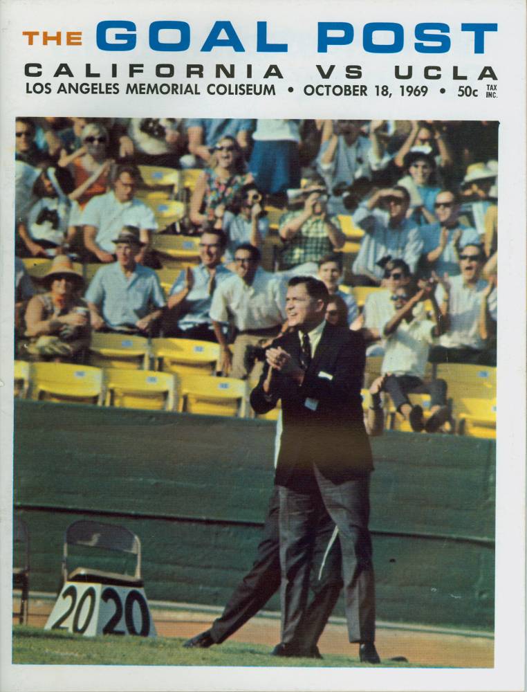 1969 Goal Post UCLA vs. Cal Cover