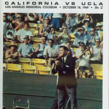 1969 Goal Post UCLA vs. Cal Cover