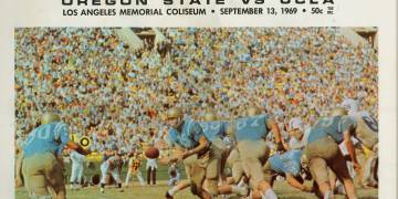 1969 UCLA vs. Oregon State Football Program
