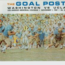 1969 Goal Post UCLA vs. UW Cover