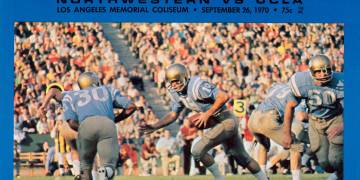 1970 UCLA vs. Northwestern Football Program