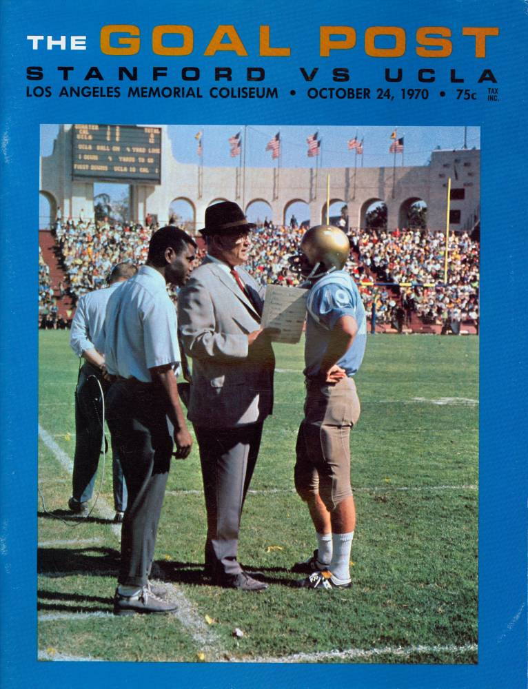 1970 Goal Post UCLA vs. Stanford Cover Page