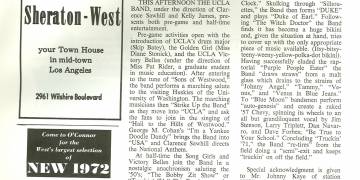 1971 UCLA vs. UW Football Program