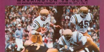 1971 UCLA vs. UW Football Program