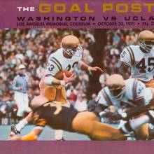1971 Goal Post UCLA vs. UW Cover