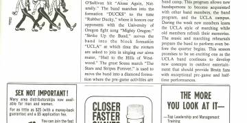 1972 UCLA vs. Oregon Football Program
