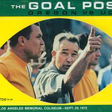 1972 Goal Post UCLA vs. Oregon Cover