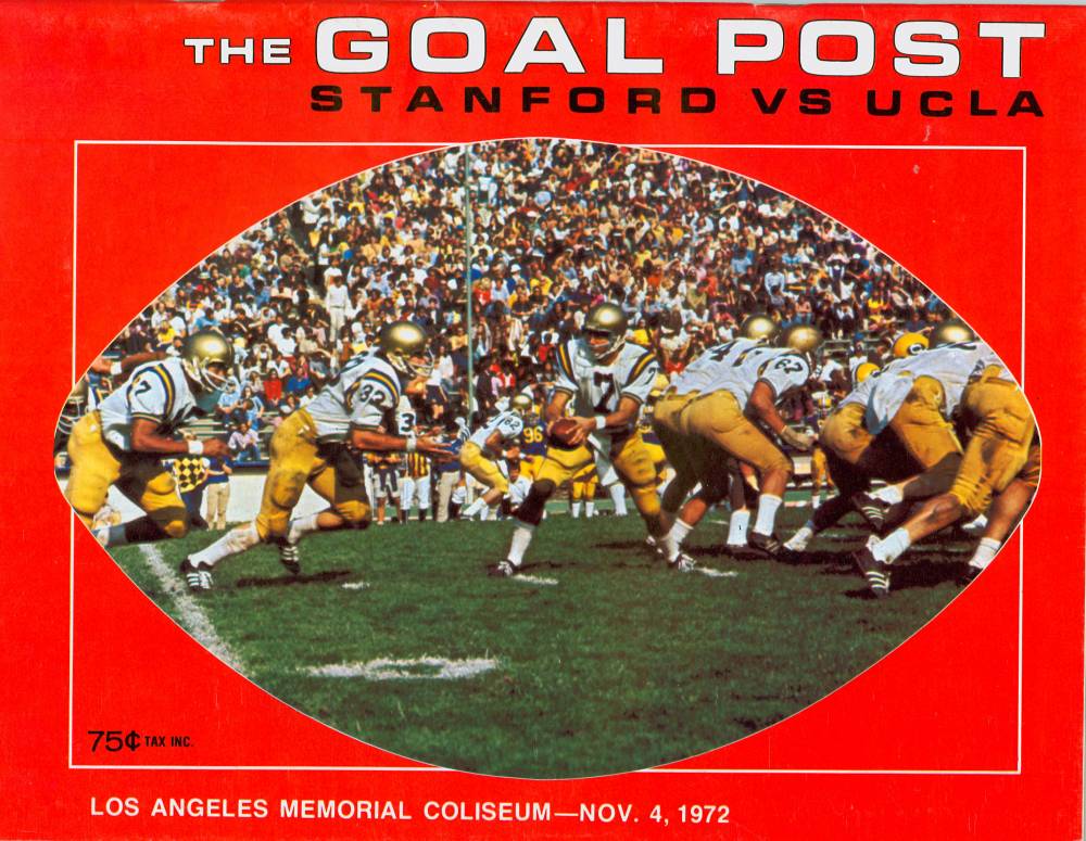 1972 Goal Post UCLA vs. Stanford Cover