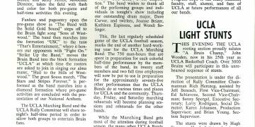 1972 UCLA vs. USC Football Program