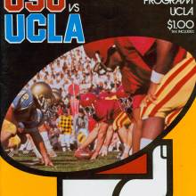 1972 Goal Post UCLA vs. USC Cover