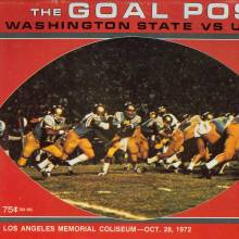 1972 Goal Post UCLA vs. WSU Cover