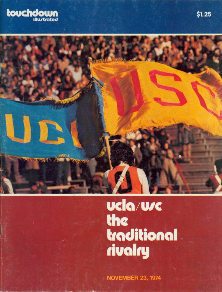 1974 UCLA vs. USC Touchdown Illustrated Cover