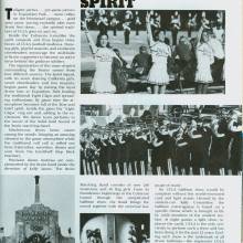 1977 UCLA vs. Kansas Touchdown Illustrated Page 1x