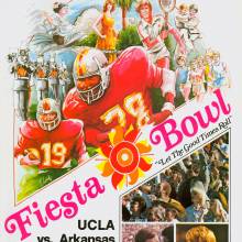 1978 UCLA vs. Arkansas Fiesta Bowl front cover