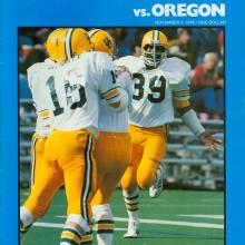 1978 UCLA vs. Oregon Touchdown front cover