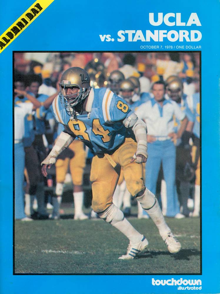 1978 UCLA vs. Stanford Touchdown front cover