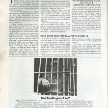 1978 UCLA vs. Stanford Touchdown Illustrated Bruin Band